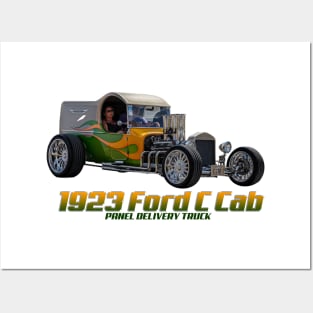 1923 Ford C Cab Panel Delivery Truck Posters and Art